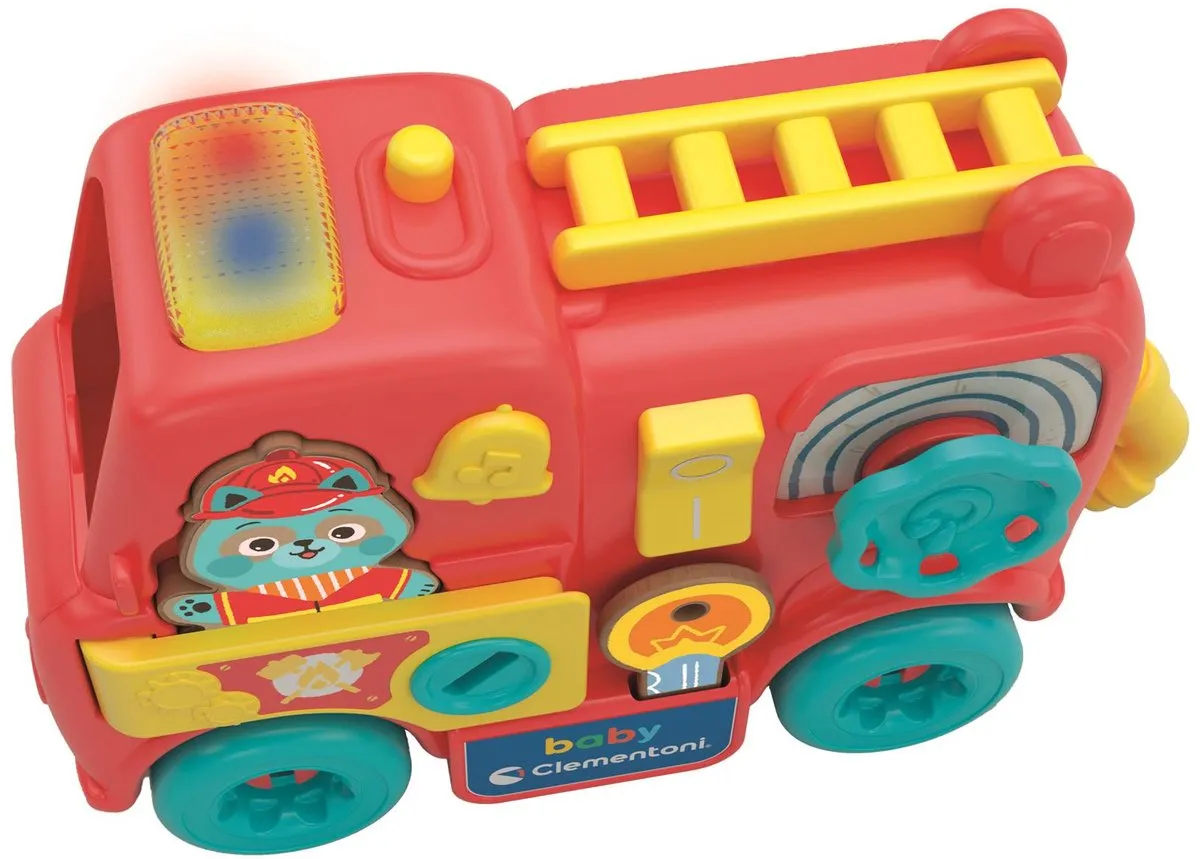 Clementoni Montessori Brandweerwagen - Multikleur