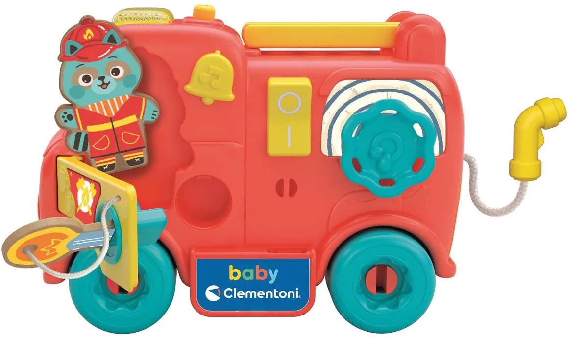 Clementoni Montessori Brandweerwagen - Multikleur