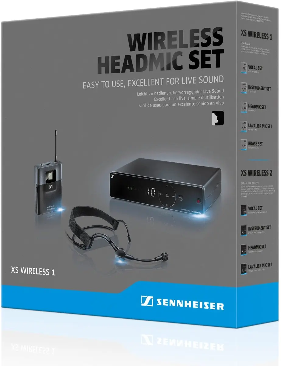 Sennheiser XSW 1-ME3 Draadloos Headset Set - AA