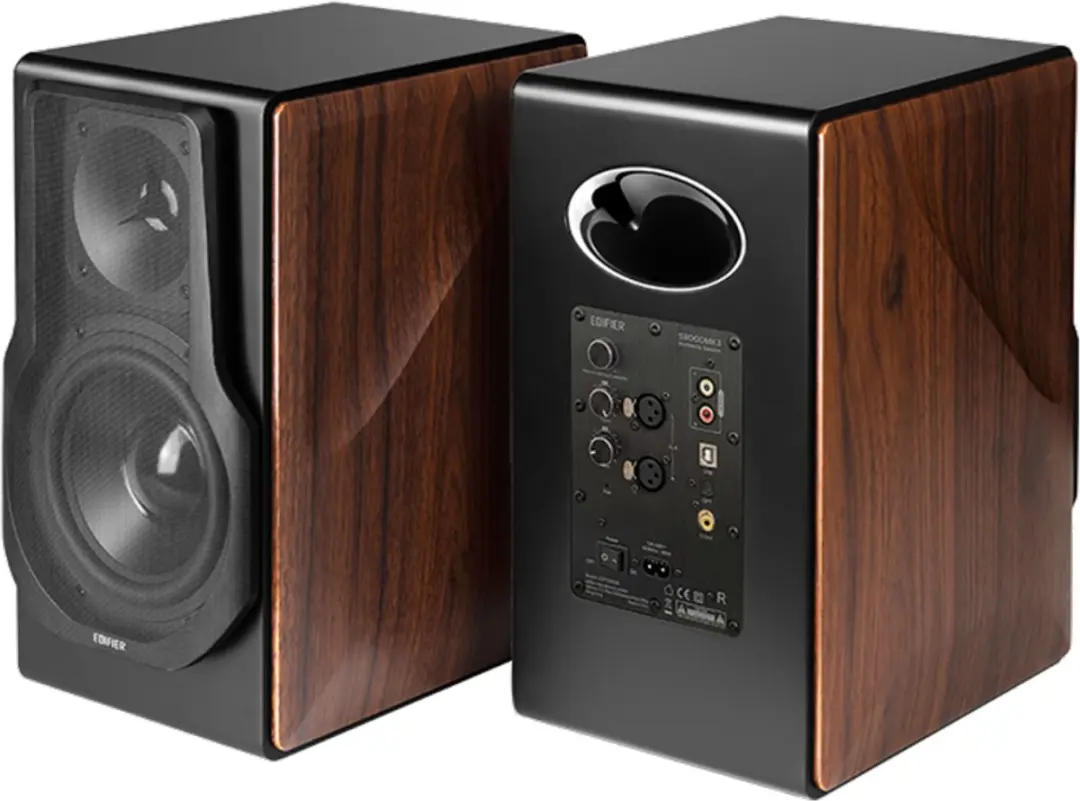 Edifier S3000MKII Luidsprekers - 2 Stuks - Walnoot - afbeelding 6 van 6