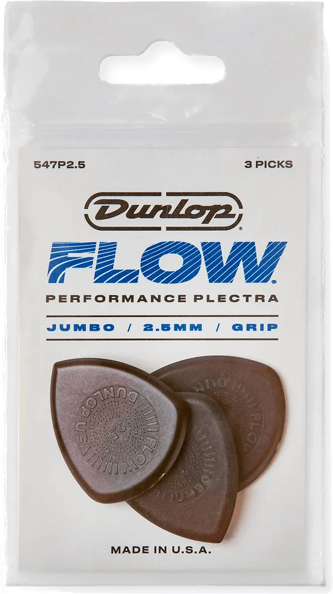 Dunlop Flow Plectrum Jumbo 2.50mm