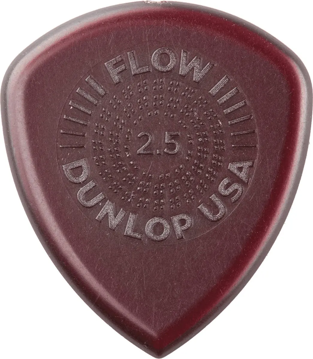 Dunlop Flow Plectrum Jumbo 2.50mm - 3 Stuks