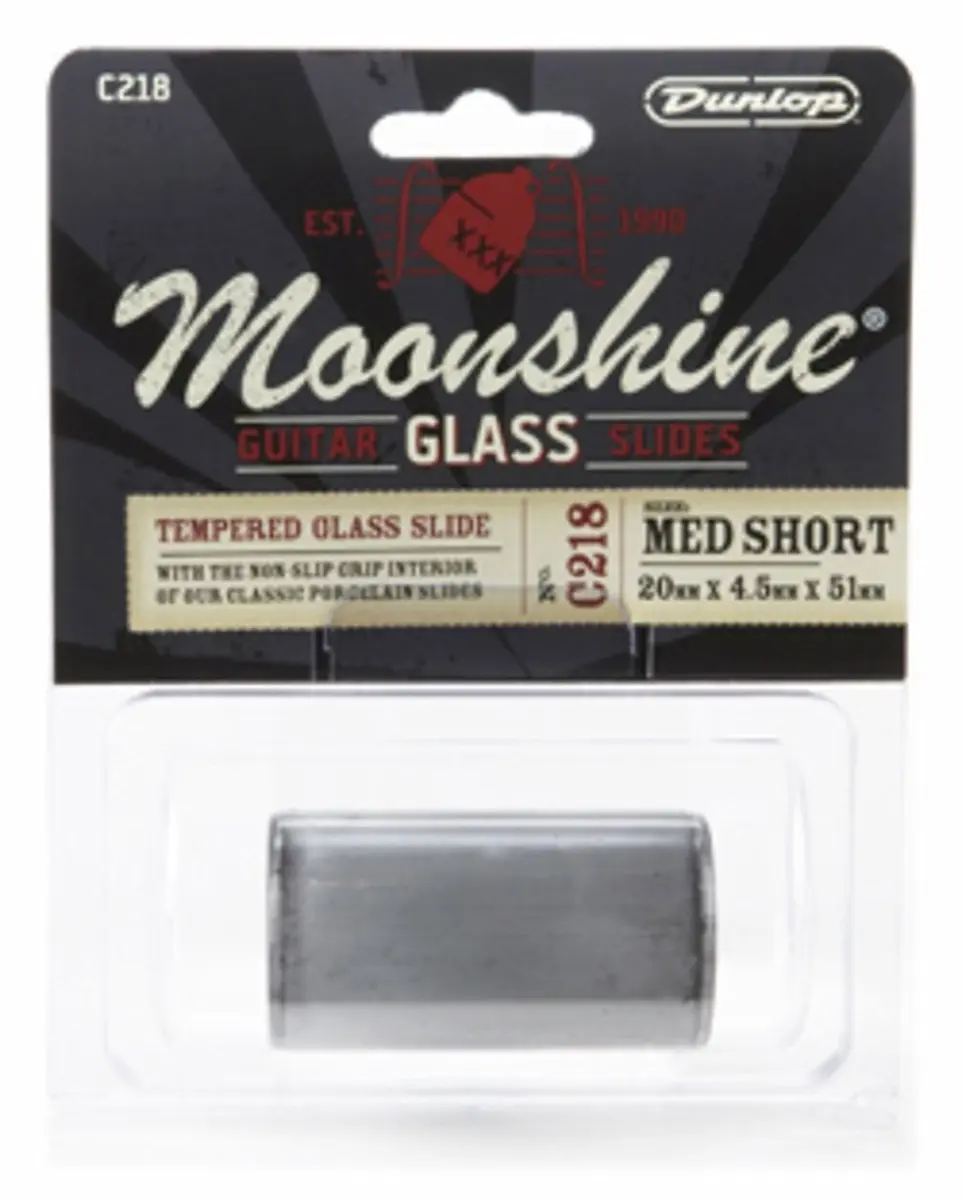 Dunlop C218 Moonshine Glass Slide - Medium
