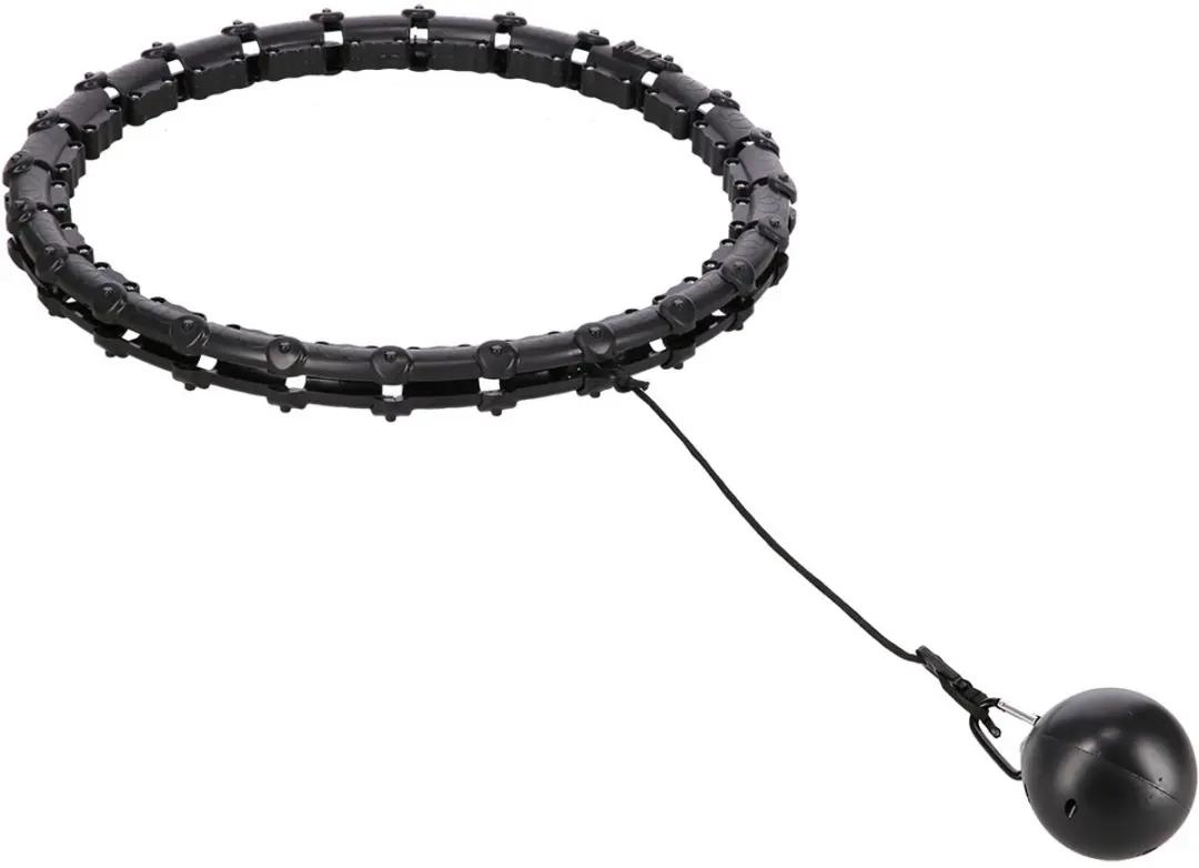 HMS Fitness Hoelahoep Plus Size 43cm - Zwart