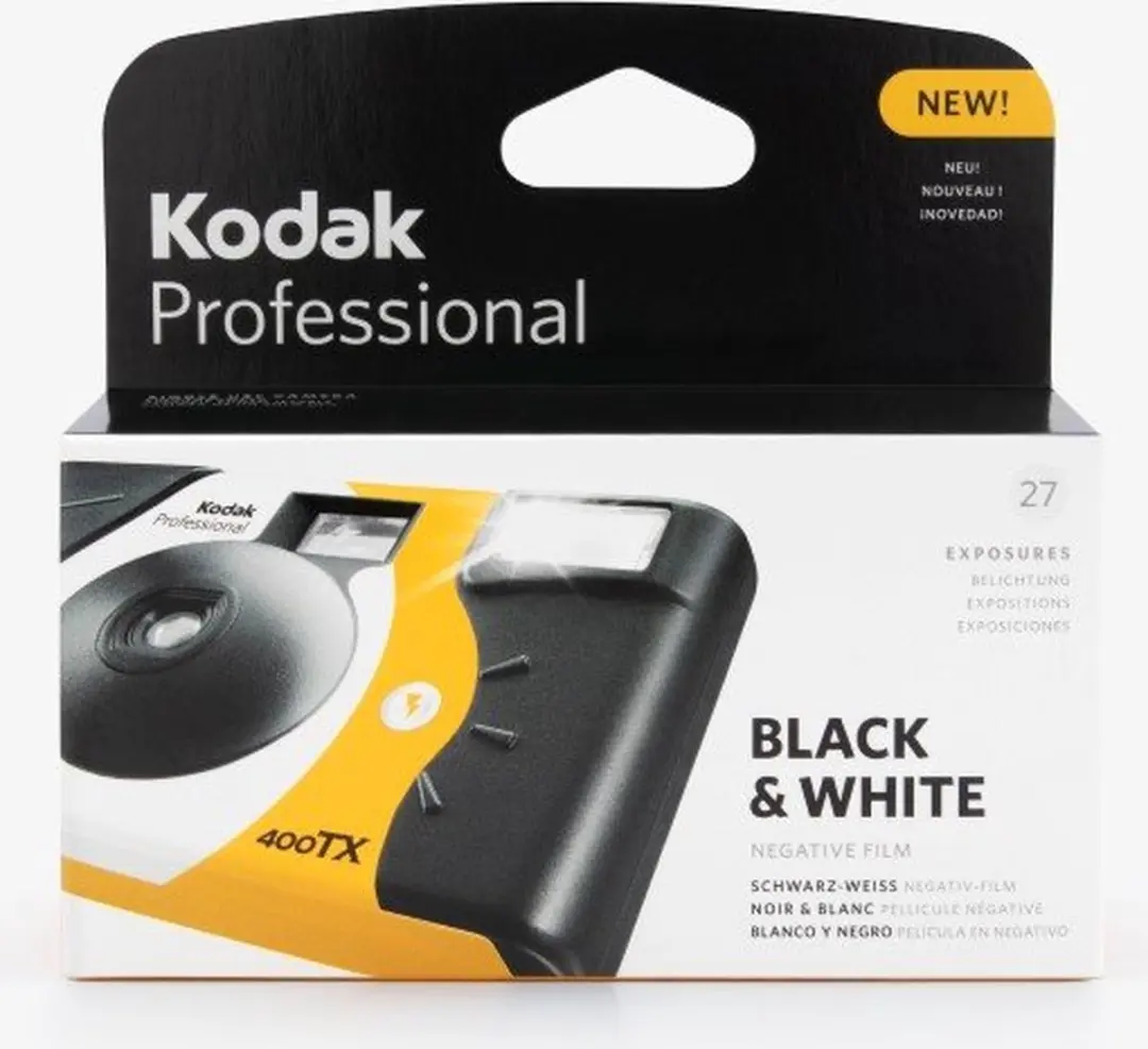 Kodak Professional Tri-X Zwart/Wit 27x Wegwerpcamera