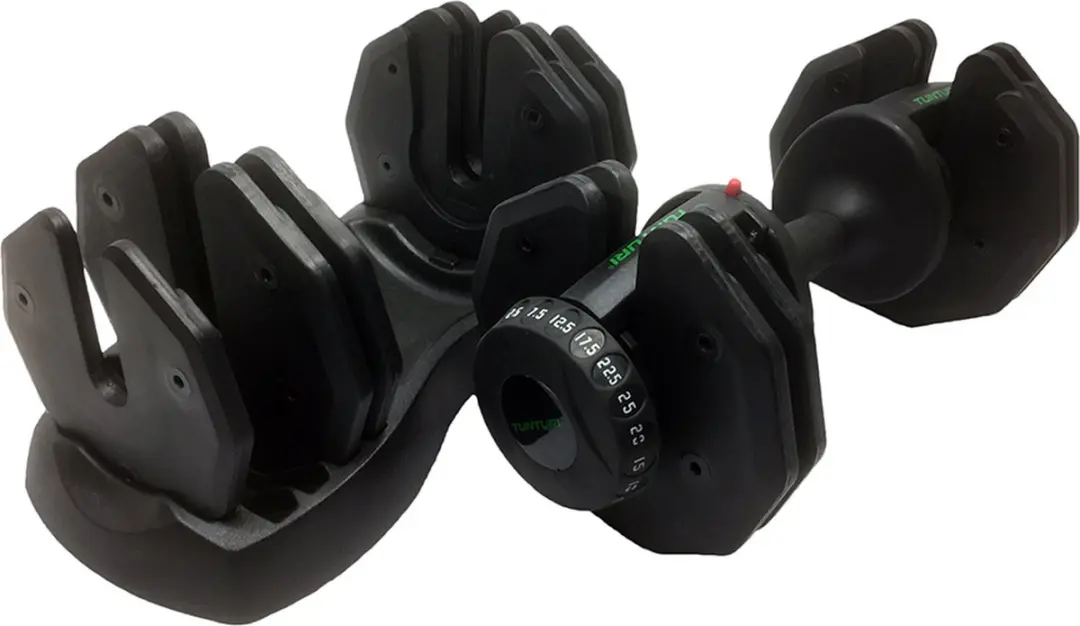 Tunturi Verstelbare Dumbbell 2,5-25kg - Zwart