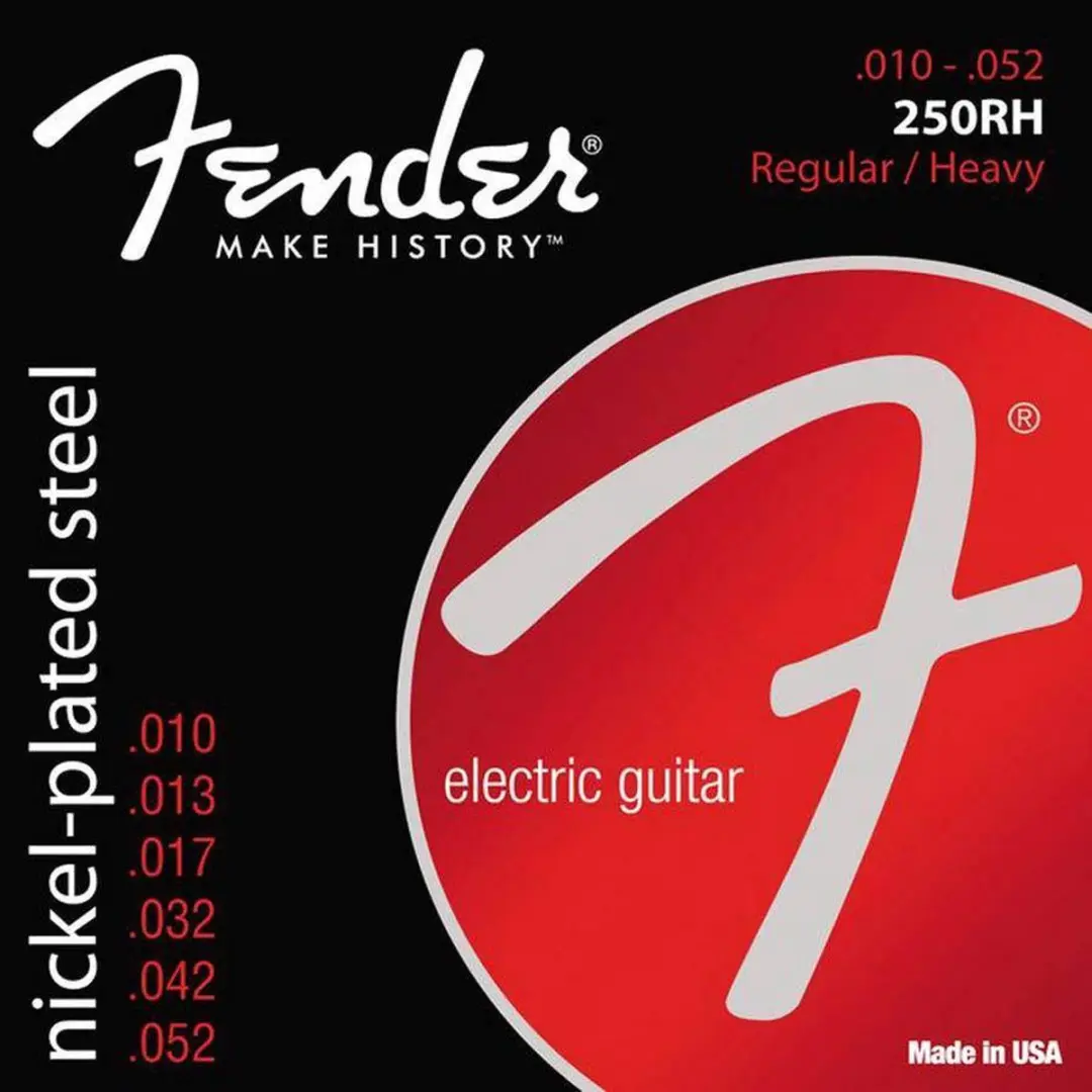 Fender E-snaren Super 250RH - Nikkel 10-52