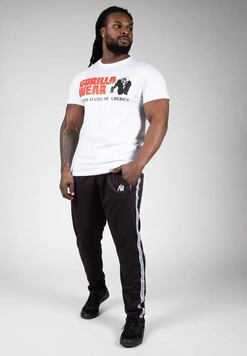 Gorilla Wear Reydon Mesh 2.0 Trainingsbroek Heren S - Zwart