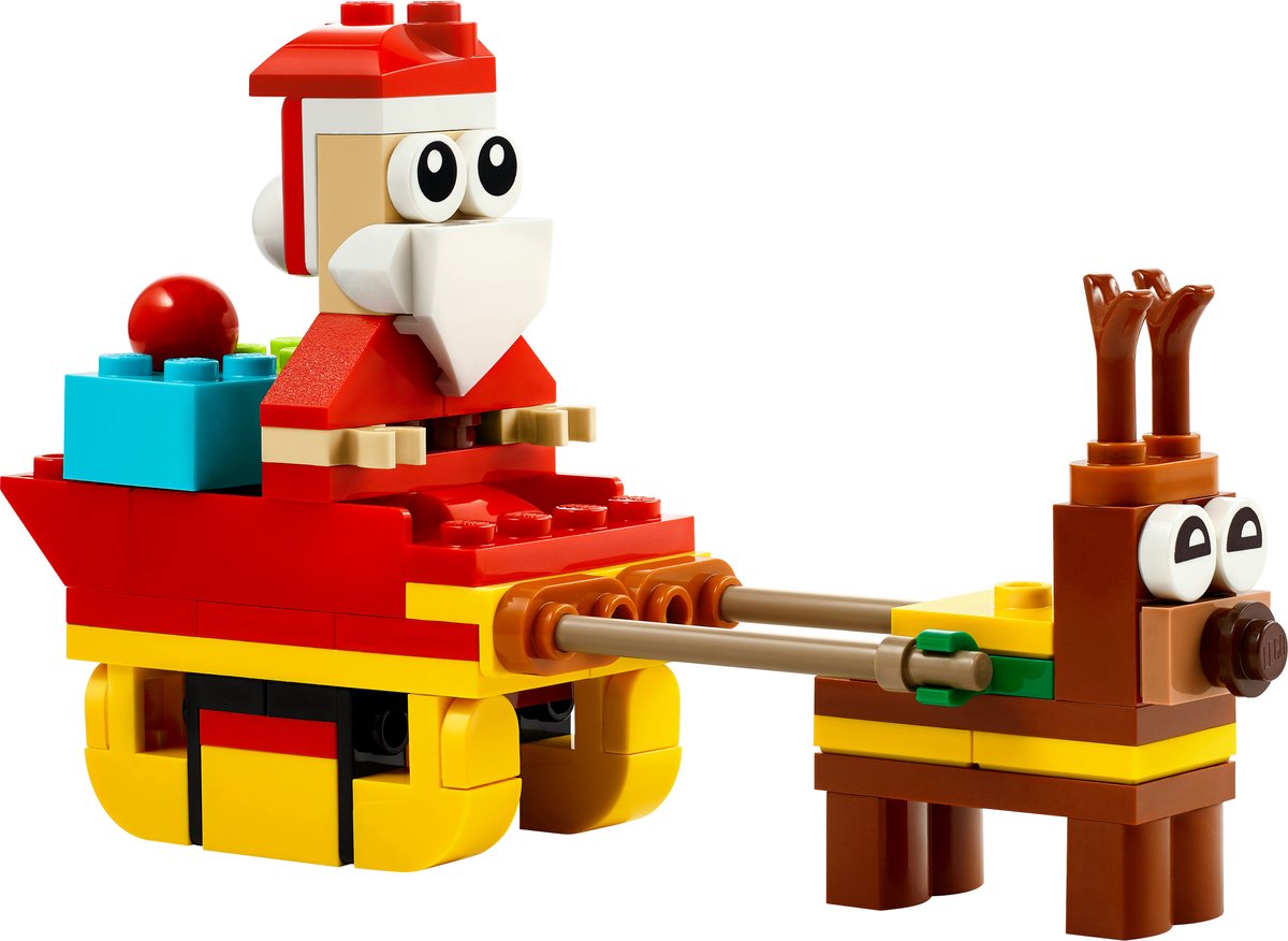 LEGO Kerst Creator 30670 - Sledetocht van de Kerstman