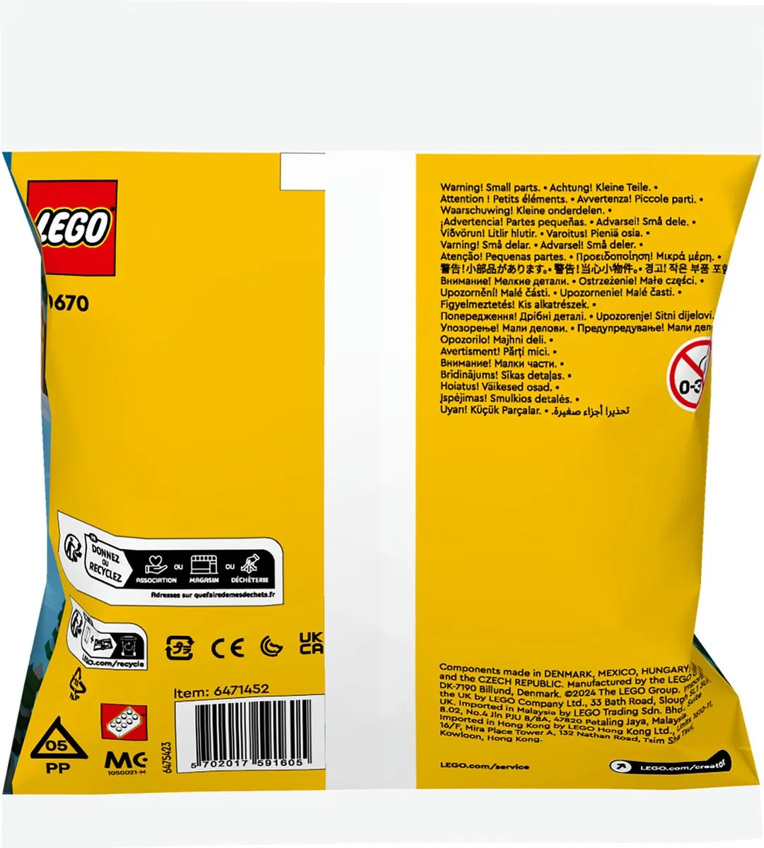 LEGO Creator 30670 Kerst Sledetocht - 73 Stukken - Veelkleurig