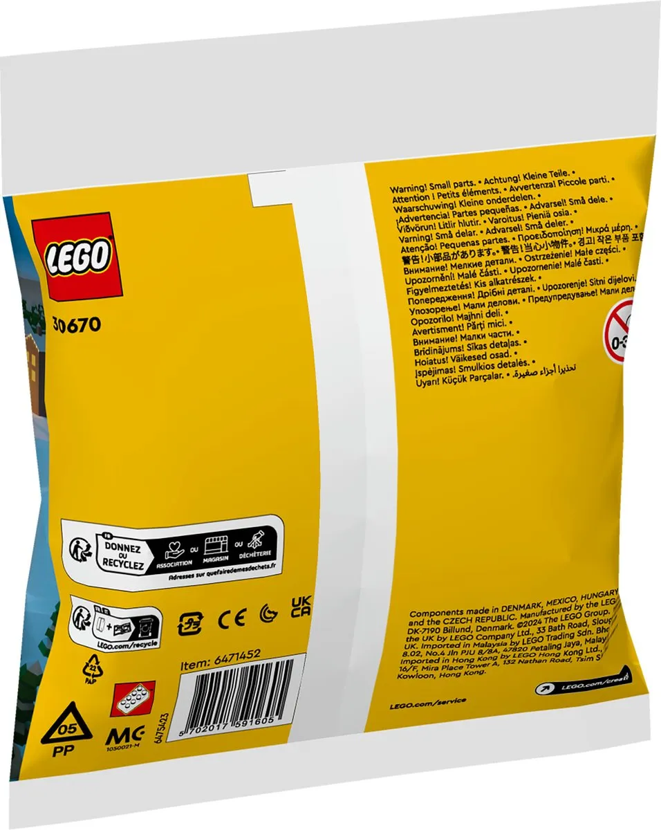 LEGO Creator 30670 Kerst Sledetocht - 73 Stukken - Veelkleurig - afbeelding 6 van 6