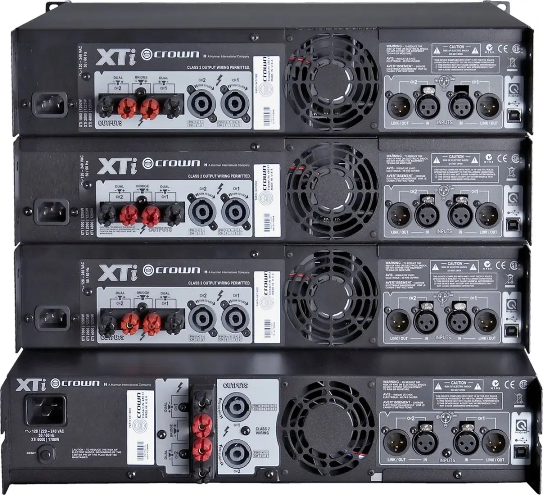 Crown XTI 1002 Eindversterker 2x500W