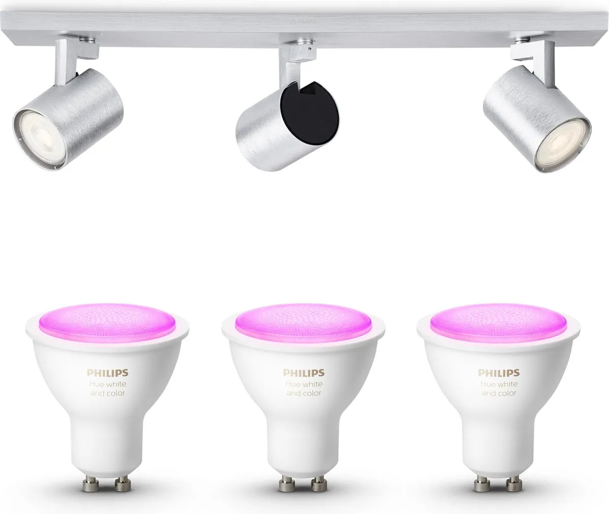 Philips Hue Runner Opbouwspot Aluminium