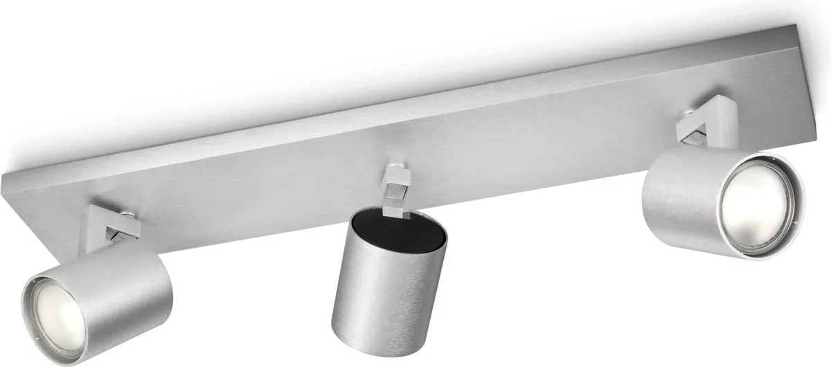 Philips Hue Runner Opbouwspot Aluminium - 3x GU10 RGBW