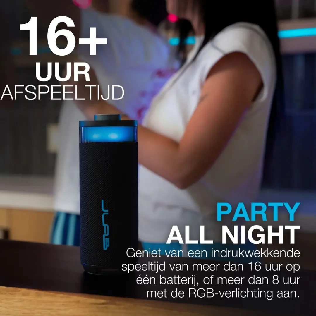 JLab Go IEUSBGORBLK82 Draadloze Bluetooth Speaker - 10W - Zwart