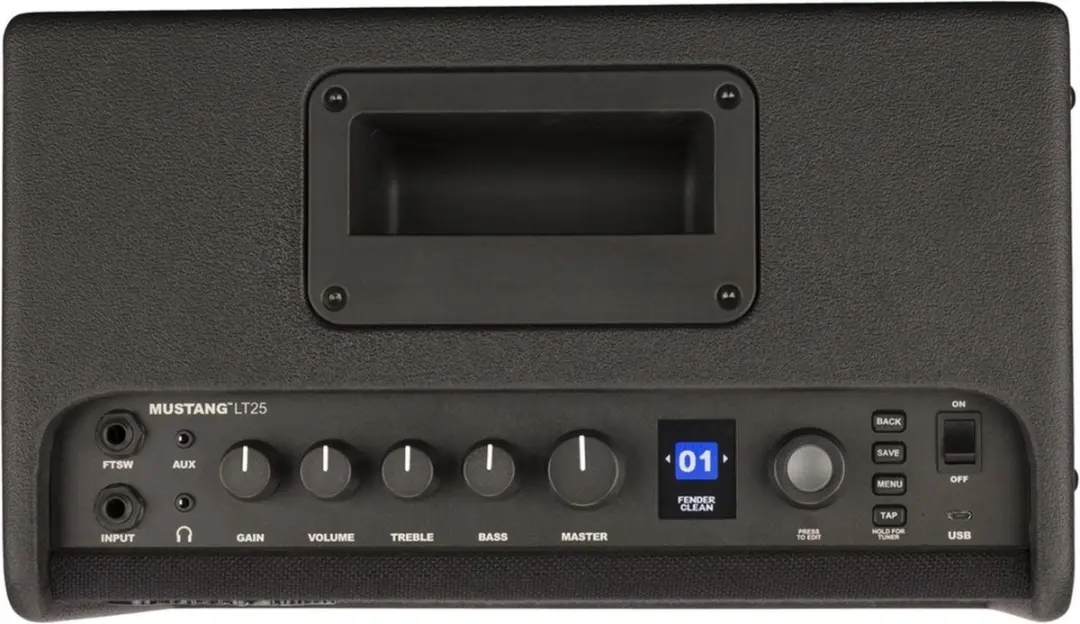 Fender Mustang LT25 Gitaarversterker - 25W - Zwart - afbeelding 6 van 6
