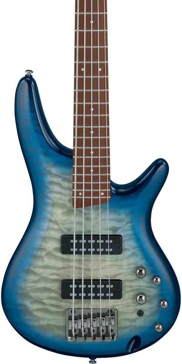 Ibanez SR405EQM Elektrische Basgitaar - Cosmic Blue Starburst