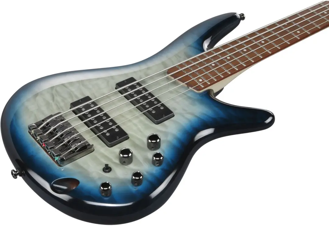 Ibanez SR405EQM Elektrische Basgitaar - Cosmic Blue Starburst