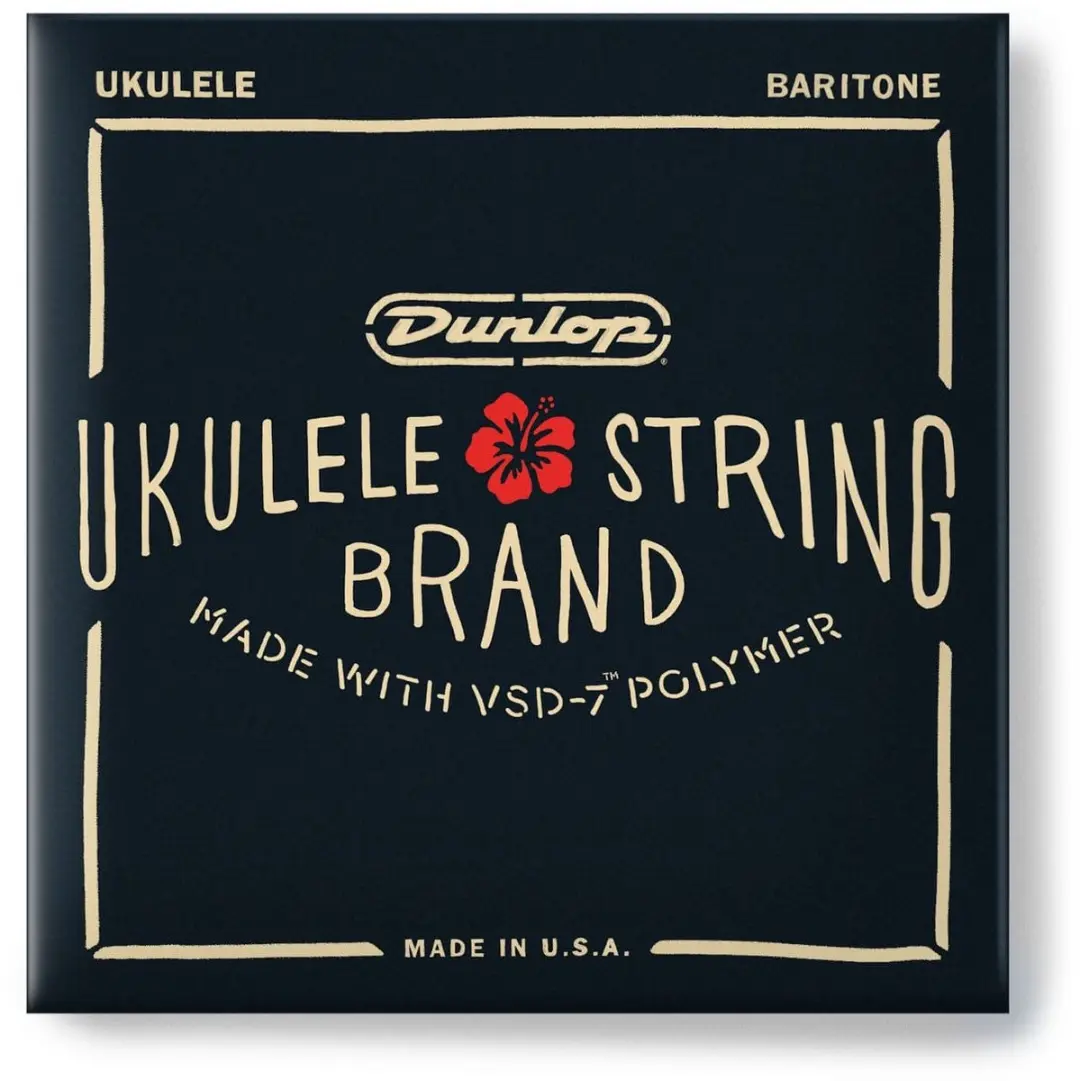 Dunlop DUQ304 Baritone Ukulele Snarenset 6 Stuks