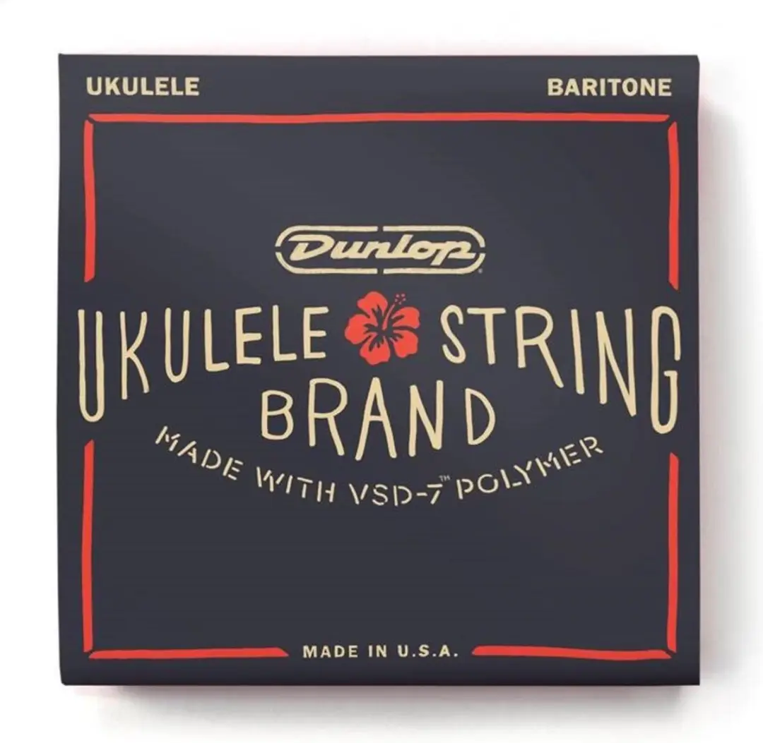 Dunlop DUQ304 Baritone Ukulele Snarenset 6 Stuks