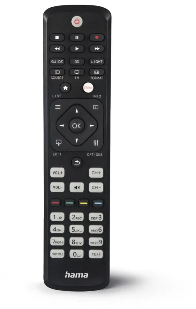 Hama Universele Afstandsbediening 00221063 - Philips TV - Zwart