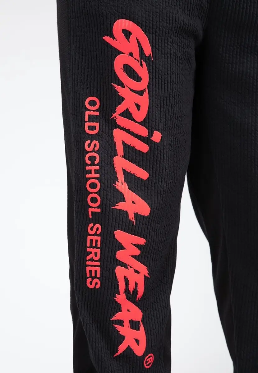 Gorilla Wear Augustine Trainingsbroek - Zwart/Rood