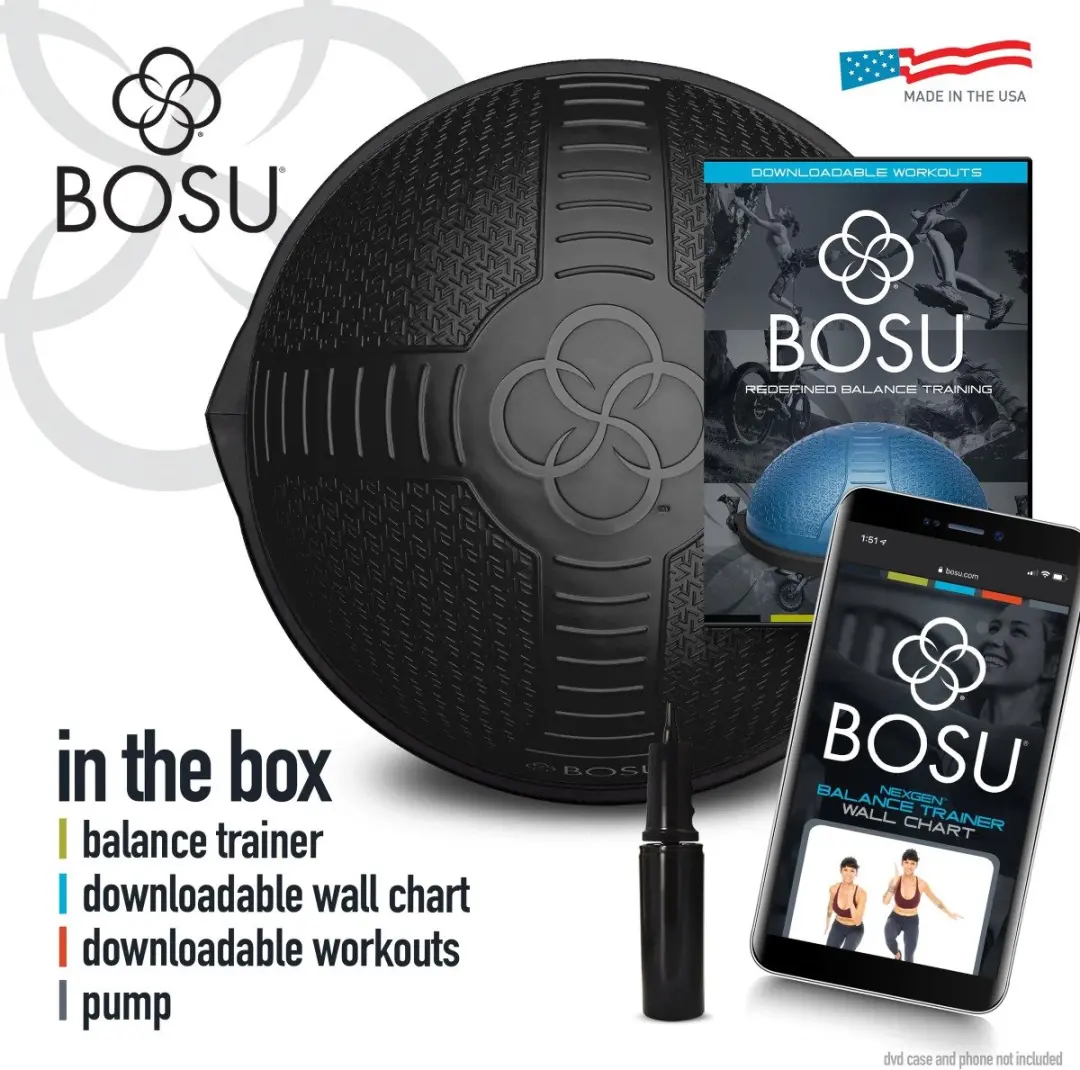 Bosu NexGen Home Balance Trainer - Zwart