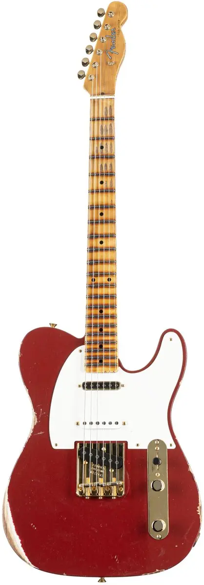 Fender Limited Edition Hotshot Telecaster Relic - Cimarron Red