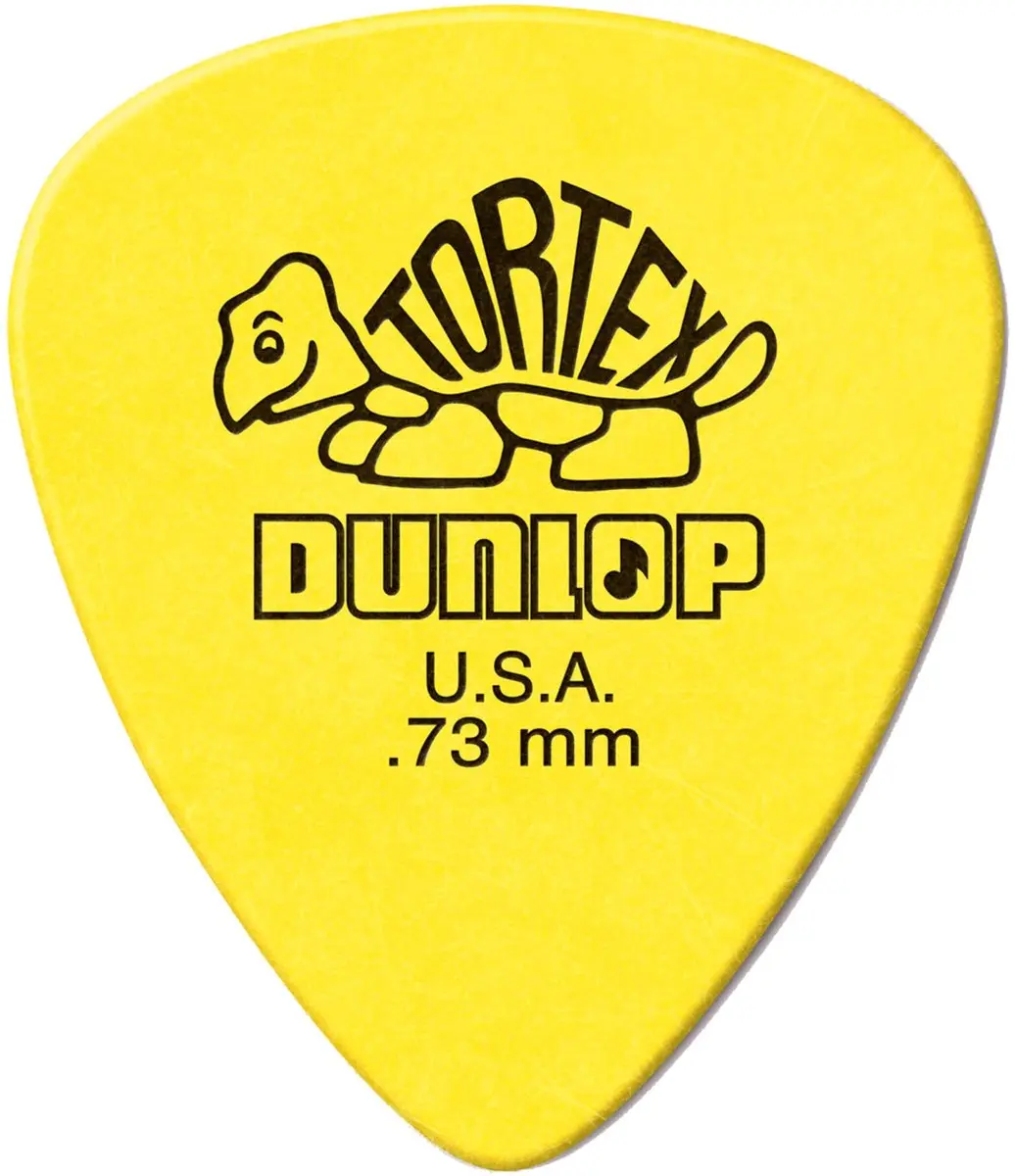 Dunlop Tortex 0,73mm Plectrumset - 72 Stuks
