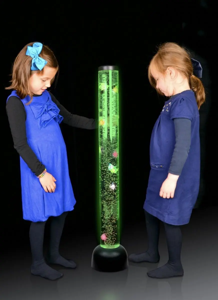 Twinkle Toys Snoezel Watervis Bubble Zuil 80cm