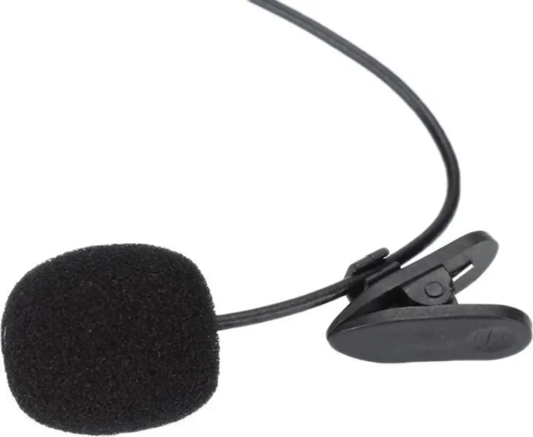 Gembird MIK051121 Clip-on Microfoon 3.5mm - Zwart