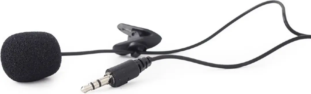 Gembird MIK051121 Clip-on Microfoon 3.5mm
