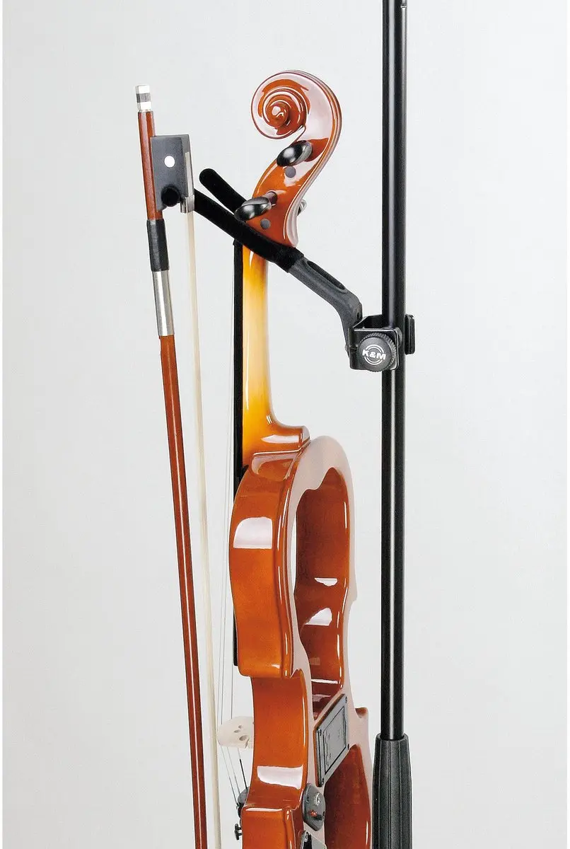 König & Meyer 15580 Violinenhouder met bogenhouder