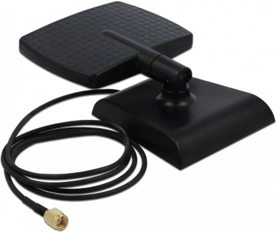 Delock WiFi 6 Antenne RP-SMA 4-6dBi Directioneel - Zwart