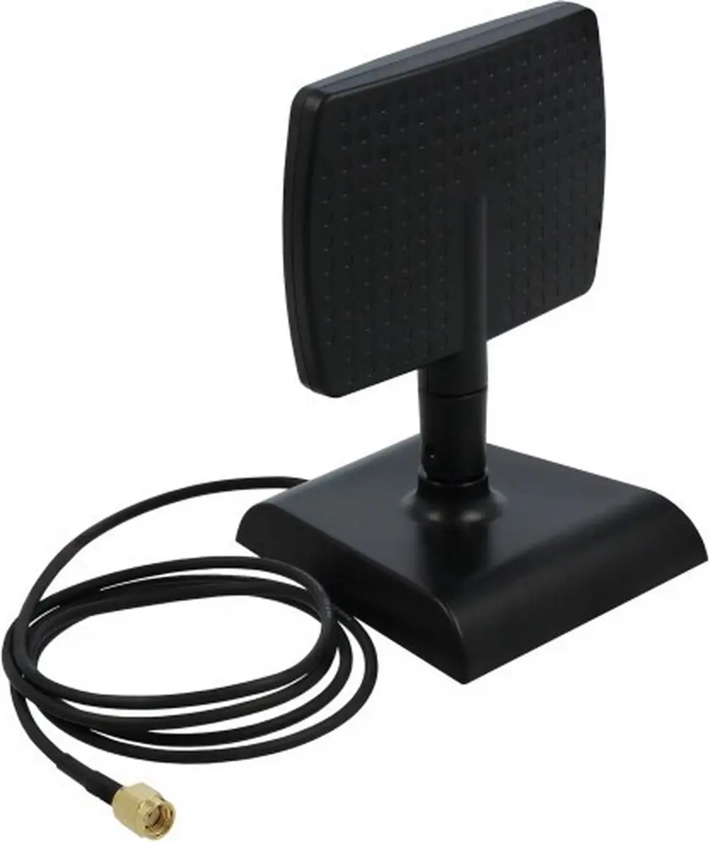 Delock WiFi 6 Antenne RP-SMA 4-6dBi Directioneel
