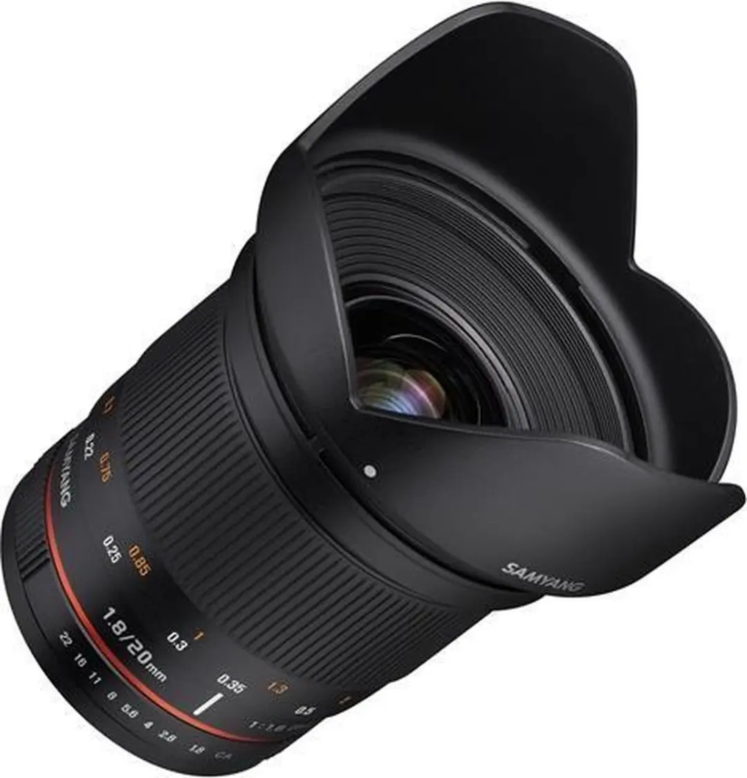 Samyang 20mm F1.8 ED AS UMC - Fuji X - 77mm