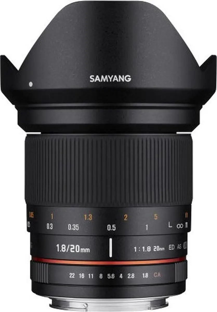 Samyang 20mm F1.8 ED AS UMC