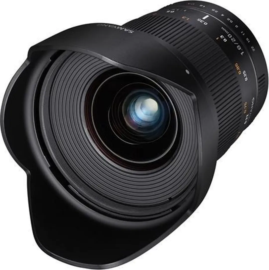 Samyang 20mm F1.8 ED AS UMC - Fuji X - 77mm
