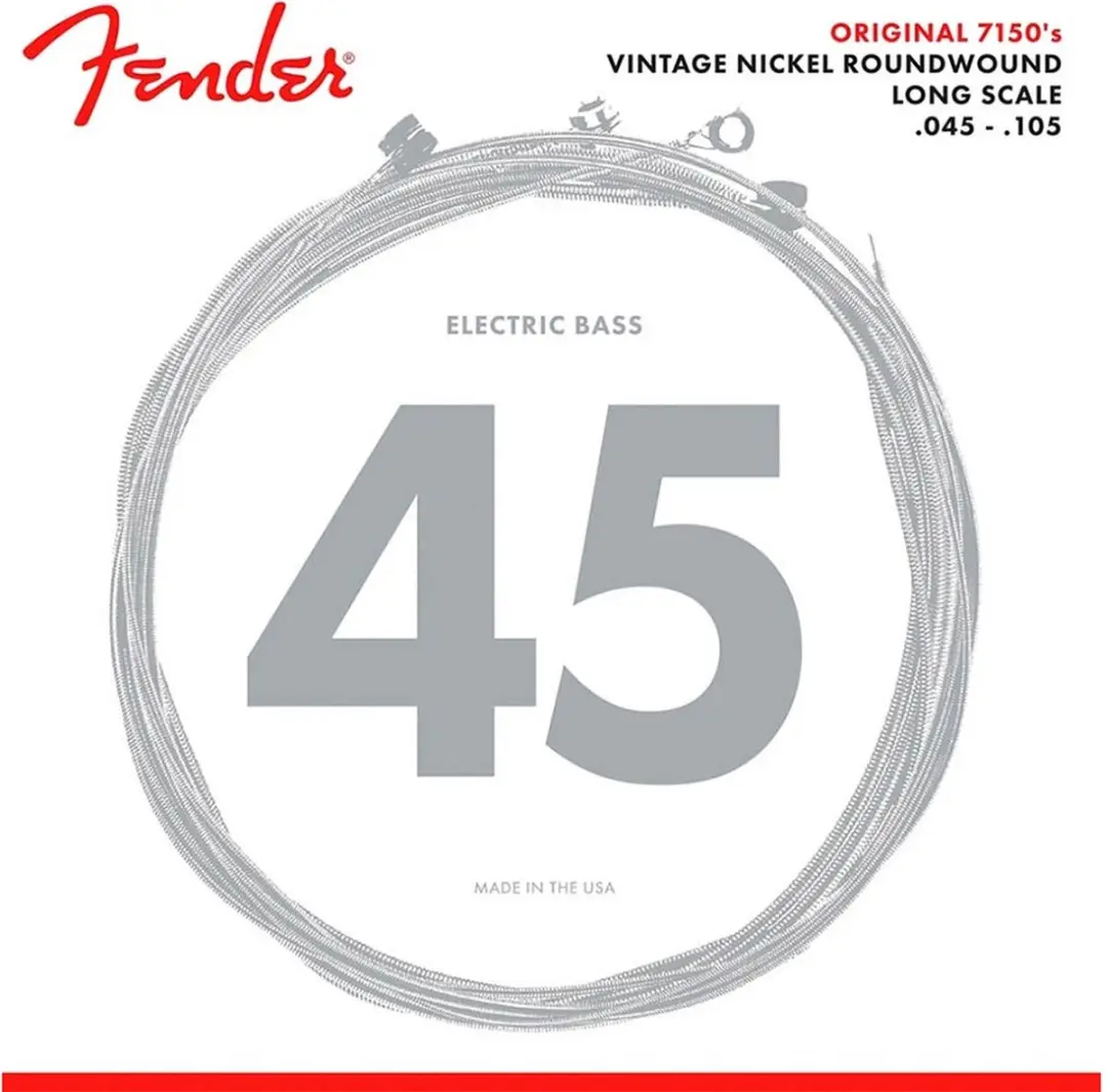 Fender Strings Original 7150 M 45-105 Basgitaarsnaren - 4 Stuks
