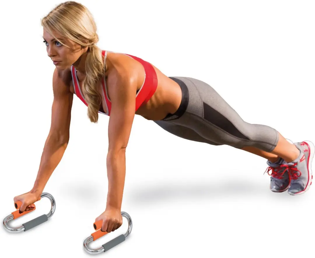 Iron Gym Push Up Bars Deluxe - Multicolor