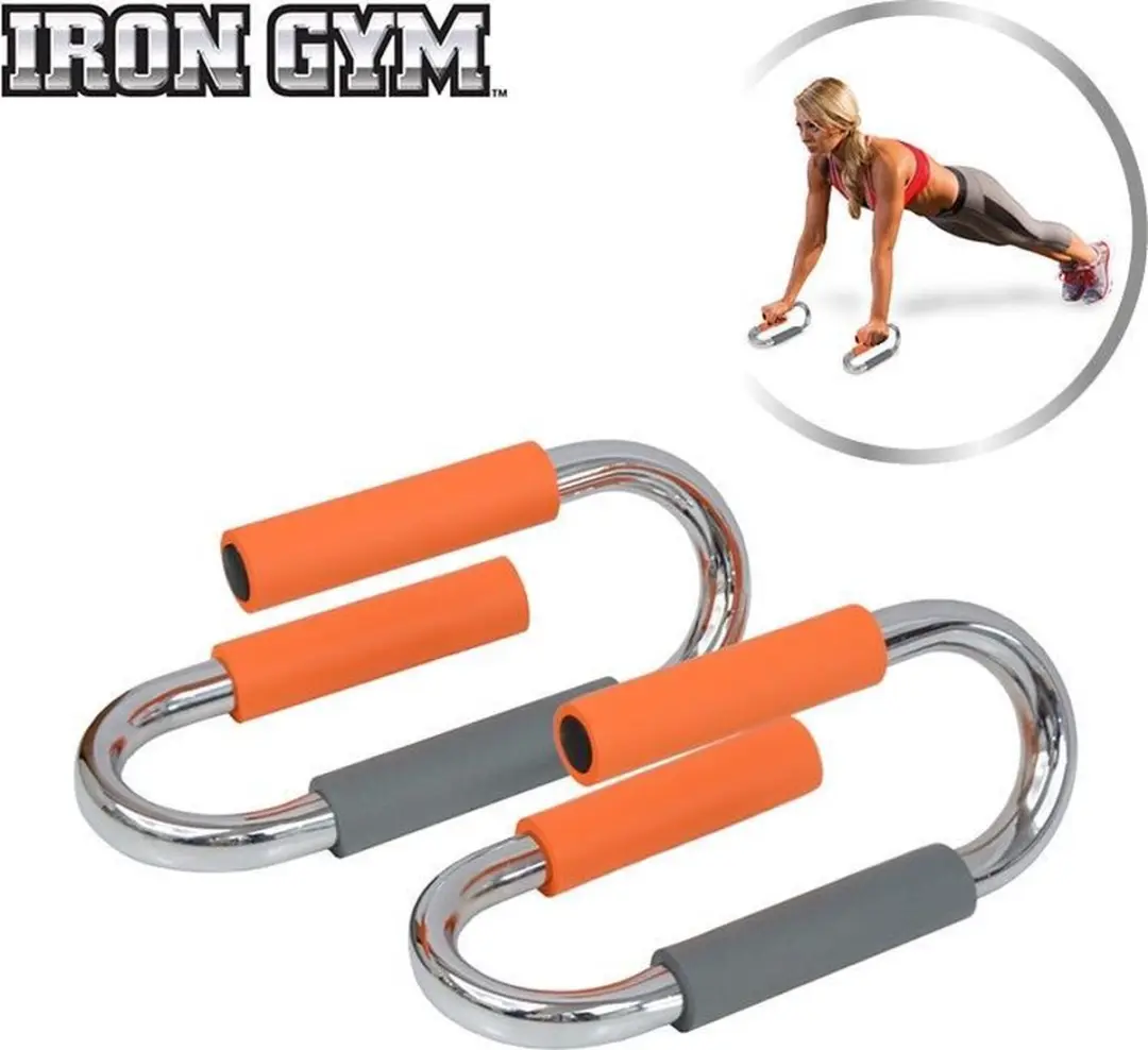 Iron Gym Push Up Bars Deluxe