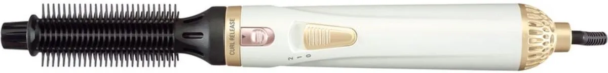 Rowenta Wave & Curl CF3910 Krulborstel - Wit - Keramische coating