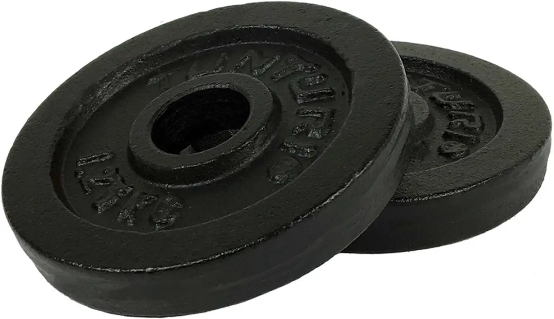 Tunturi Halterschijven 2x1,25kg Ø30mm