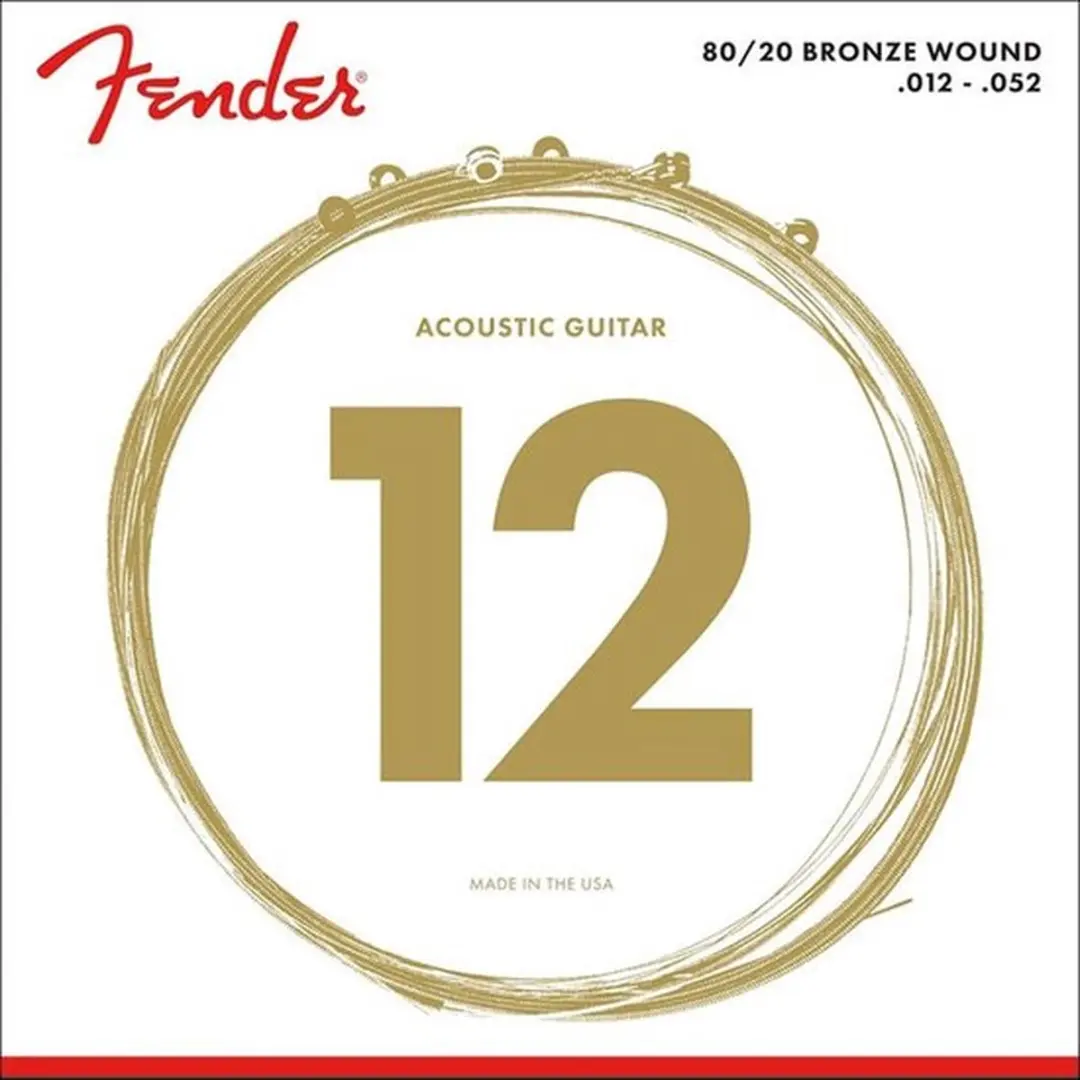 Fender A-Git 70L Akoestische Snaren - 6 Stuks