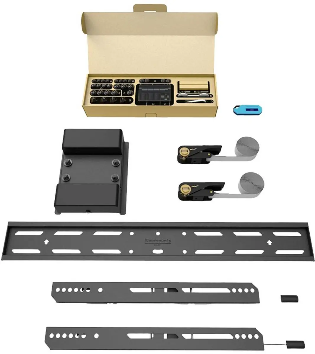 Neomounts WL30S-910BL16 TV Pilaarsteun - 40-75" - 50kg - Zwart