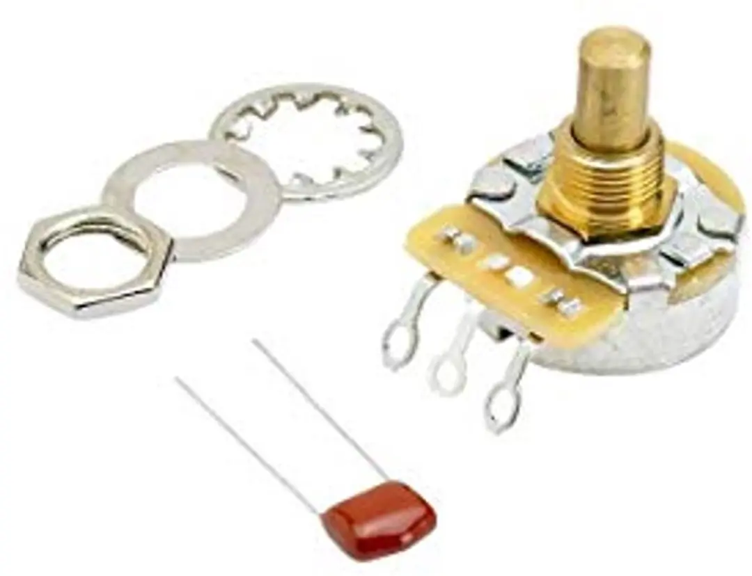 Fender Potentiometer 250 Kohm Solid Shaft - No Load