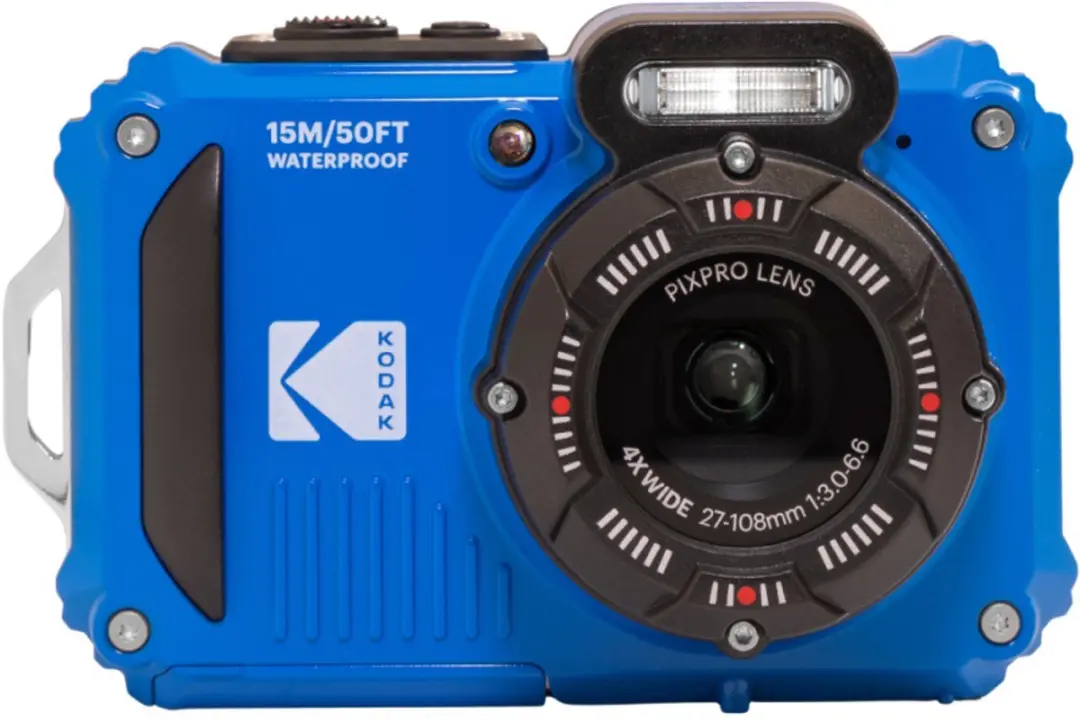 Kodak WPZ2 Onderwatercamera - 16MP - Blauw - Incl. 16GB & Tas - afbeelding 6 van 6