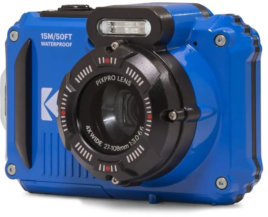 Kodak WPZ2 Onderwatercamera - 16MP - Blauw - Incl. 16GB & Tas