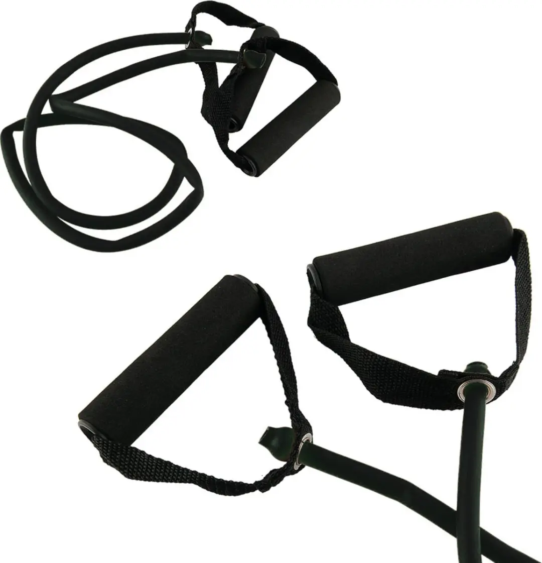 Toorx Fitness Weerstandsband met Handvat - Zwart