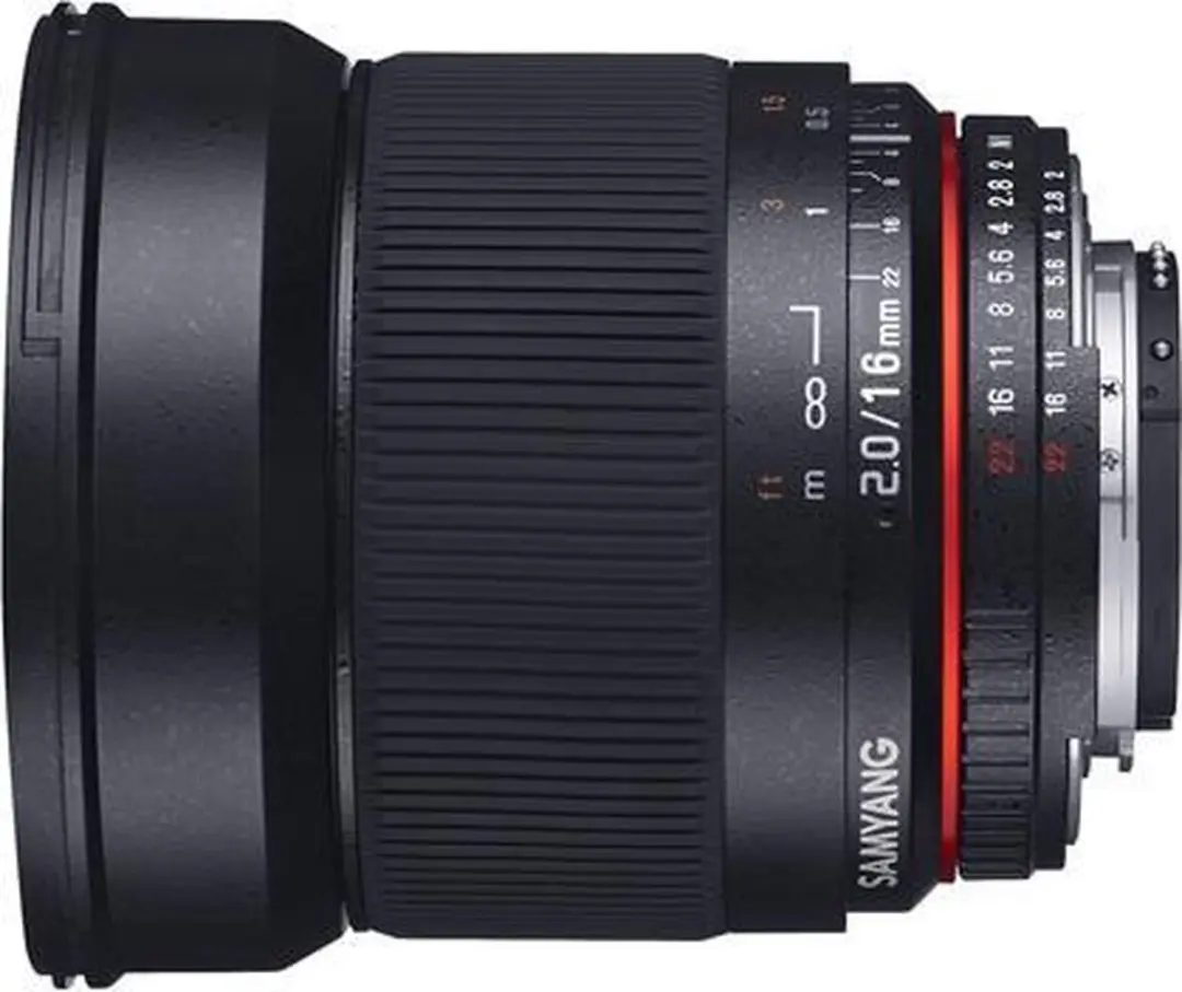 Samyang 16mm F2.0 ED AS UMC CS Prime Lens - Nikon